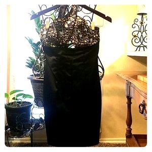 Must have BEBE black JEWELED dress